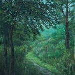 McLinden Path
29" x 24"  pastel